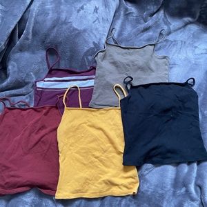 5 garage tank tops selling all together